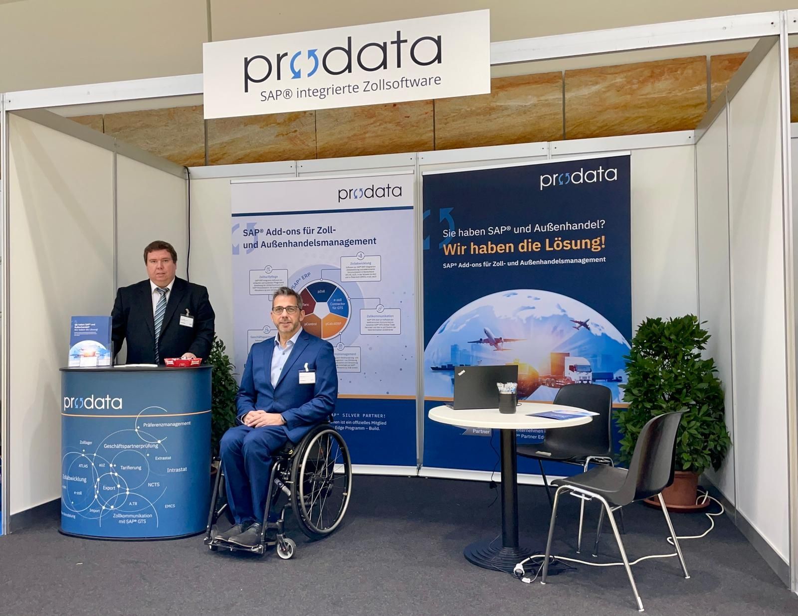 VNL Logistiktag 2021 prodata Messestand