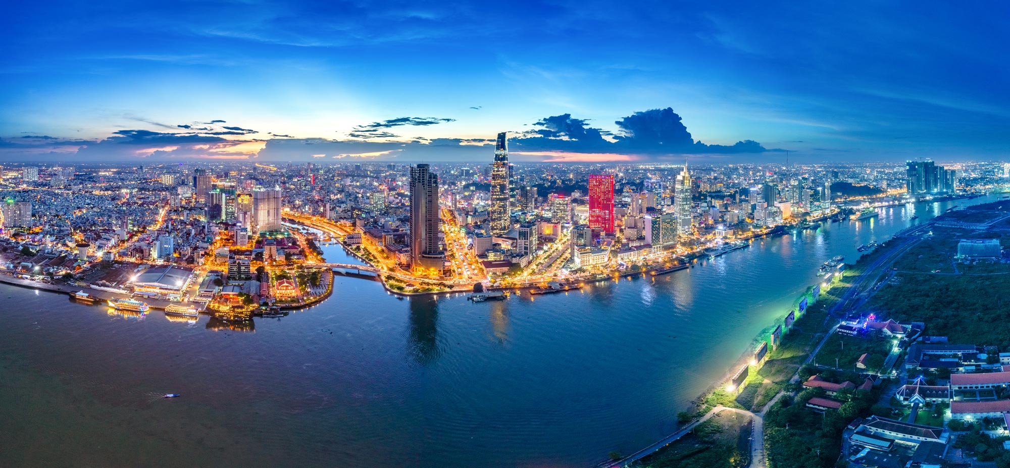 Stadt in Vietnam