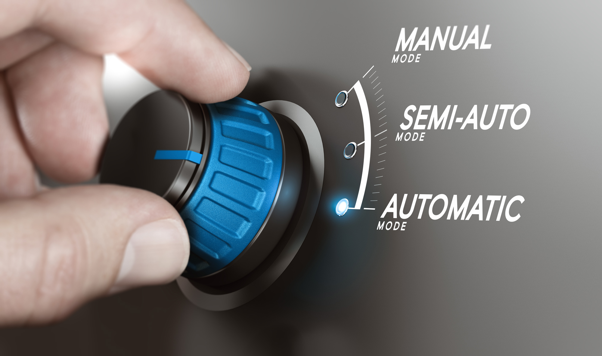 Automatik Schaltknopf