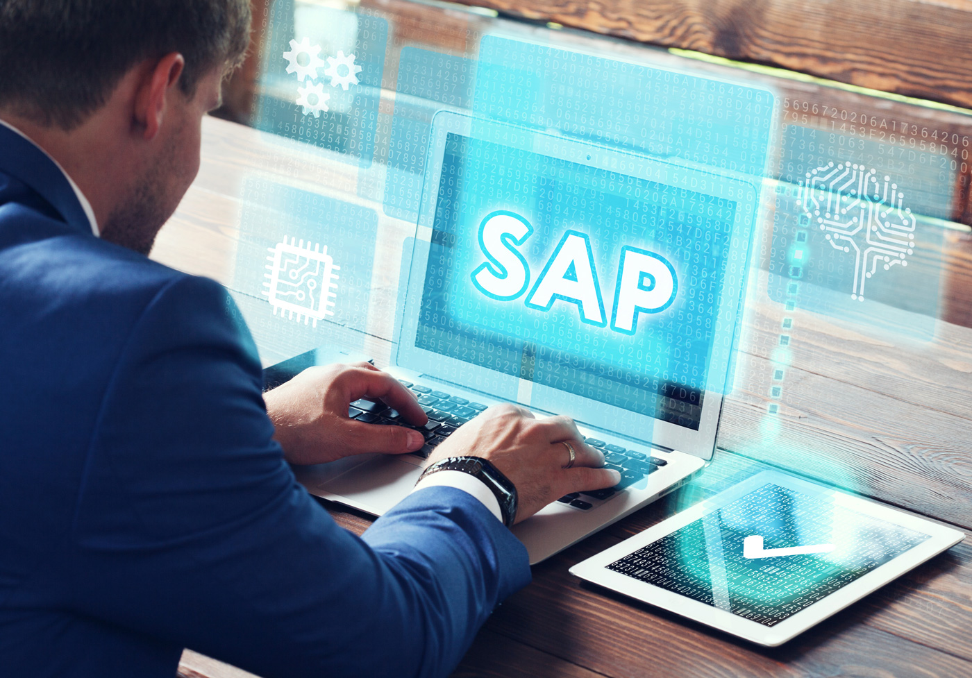 Anwender vor SAP